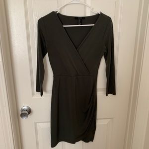 Olive Green Party dress 👗